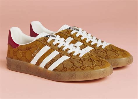 gucci x adidas gazelle.|adidas x Gucci Collaboration .